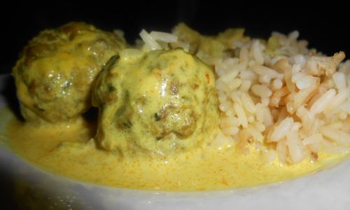 Boulettes de boeuf au curry