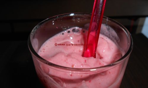 Frozen yogurt aux fruits