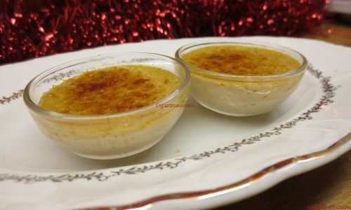 mini crèmes brûlées au foie gras