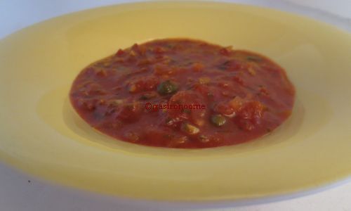 Sauce tomate aux câpres
