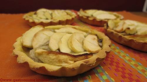 vegan - Tarte pommes bananes